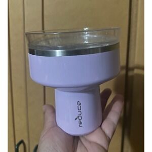Reduce 16oz Stainless Steel Insulated Tumbler Lavender Purple Travel Mug Lid